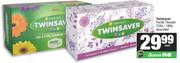 Twinsaver Facial Tissues Assorted-120s/180s