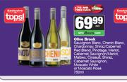 Olive Brook Sauvignon,Chenin,Chardonnay,Shiraz,Merlot,Malbec,Cinsault,Moscato Or Rose-750ml