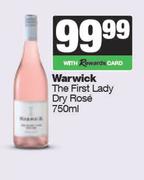 Warwick The First Lady Dry Rose-750ml