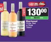 Shortwood White, Red Or Rose-For 3 x 750ml