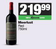 Meerlust Red-750ml