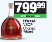 D'Usse VSOP Cognac-750ml