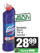 Domestos Bleach Assorted-750ml