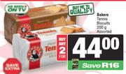 Bakers Tennis Biscuits Assorted-For 2 x 200g