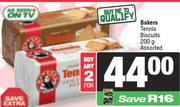 Bakers Tennis Biscuits Assorted-For 2 x 200gBakers Tennis Biscuits Assorted-For 2 x 200g