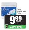 Dove Cotton Buds-100s Per Pack