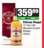 Chivas Regal 12 Year Old Blended Scotch Whisky-750ml