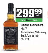 Jack Daniel's No.7 Tennessee Whisky-750ml