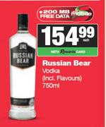 Russian Bear Vodka-750ml