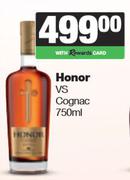 Honor VS Cognac-750ml