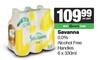 Savanna 0.0% Alcohol Free Handies-6 x 330ml