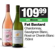 Fat Bastard Chardonnay Sauvignon Blanc Rose Or Chenin Blanc-750ml