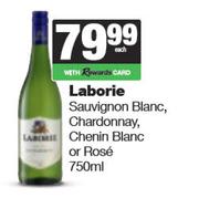 Laborie Sauvignon Blanc,Chardonnay,Chenin Blanc Or Rose-750ml