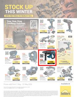 Builders : Ryobi (01 May - 31 May 2026), page 1