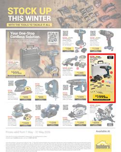 Builders : Ryobi (01 May - 31 May 2026), page 1