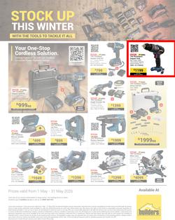 Builders : Ryobi (01 May - 31 May 2026), page 1