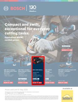 Builders : Bosch (19 May - 31 May 2026), page 1