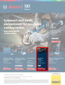 Builders : Bosch (19 May - 31 May 2026), page 1