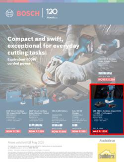 Builders : Bosch (19 May - 31 May 2026), page 1