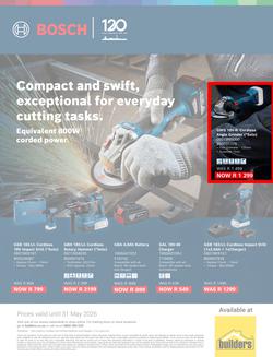 Builders : Bosch (19 May - 31 May 2026), page 1