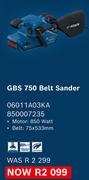 Bosch 750 Belt Sander 06011A03KA 850007235