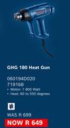 Bosch GHG 180 Heat Gun 060194D020 719168