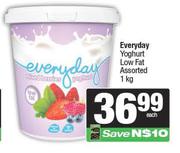 Everyday Yoghurt Low Fat Assorted-1Kg