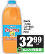 Clover Tropika Dairy Fruit Assorted-2L