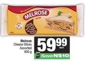 Melrose Cheese Slices Assorted-400g