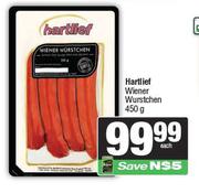 Hartlief Wiener Wurstchen-450g