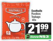Southalls Teabags-40s Per Pack