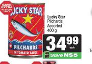 Lucky Star Pilchards Assorted-400g