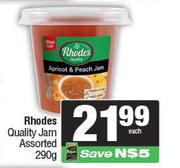 Rhodes Quality Jam Assorted-290g
