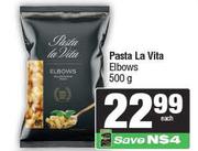 Pasta La Vita Elbows-500g