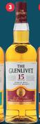    The Glenlivet 15 Year Old Speyside Single Malt Scotch Whisky-750ml