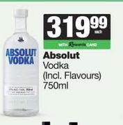    Absolut Vodka-750ml