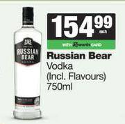   Russian Bear Vodka-750ml