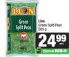 Lion Green Split Peas-500g 