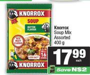 Knorrox Soup Mix Assorted-400g