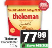 Thokoman Peanut Butter-1.1kg