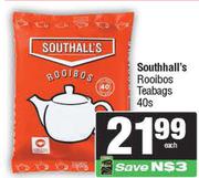Southhall's Rooibos Teabags-40s Pack