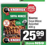 Knorrox Soya Mince Assorted-400g