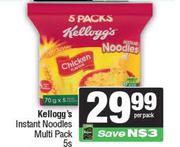 Kellogg's Instant Noodles Multi Pack-5s Per Pack