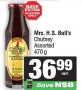 Mrs. H.S. Ball's Chutney Assorted-470g