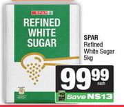 Spar Refined White Sugar-5kg