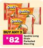 Spekko Long Grain Parboiled Rice-For Any 3 x 2Kg