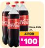 Coca Cola-For 4 x 2Ltr