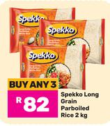 Spekko Long Grain Parboiled Rice-For Any 3 x 2Kg