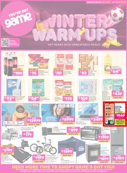 Game : Winter Warm Ups (02 June - 22 June 2026), page 1