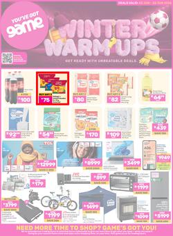 Game : Winter Warm Ups (02 June - 22 June 2026), page 1